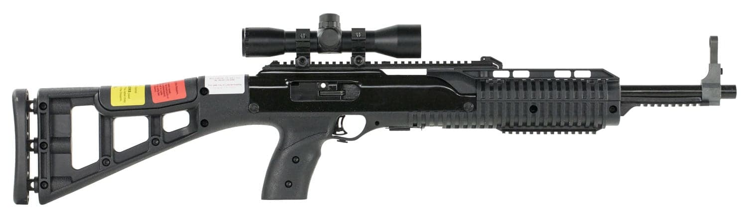 Hi-Point 995TS Carbine 4X32 9mm Luger 10 Round Semi Auto Rifle with 4 x 32 Scope, Skeletonized - 9954X32TS
