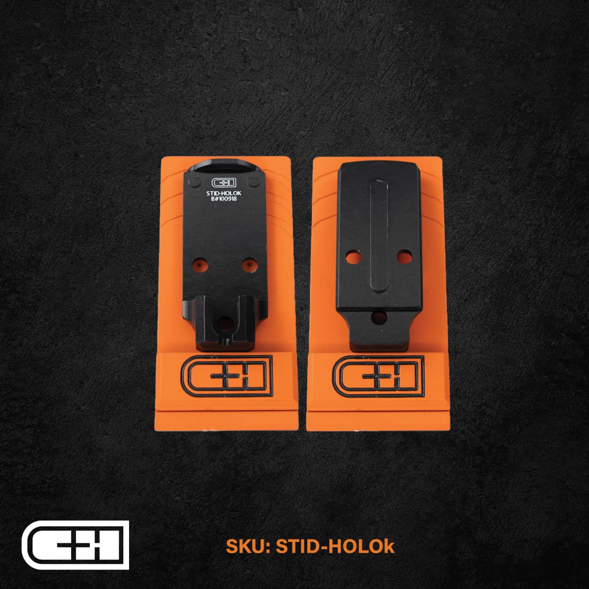 C&H Precision Optic Plate -STACCATO DUO TO 407K/507K- STID-HOLOK