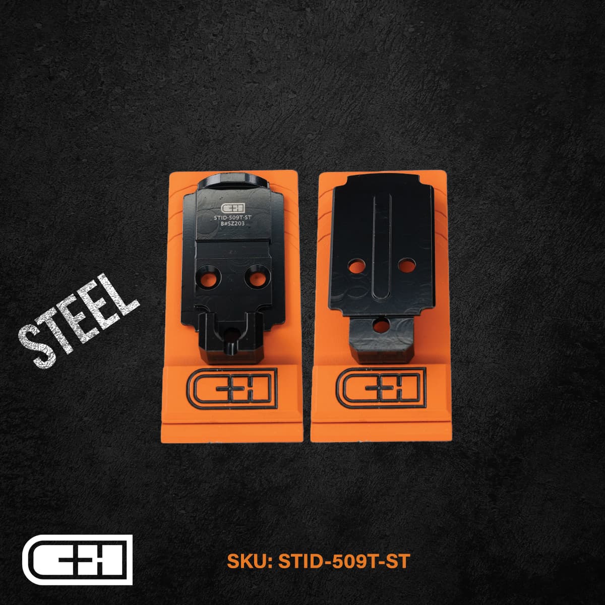 C&H Precision Optic Plate -ST STACCATO DUO TO HOLO 509T- STID-509T-ST