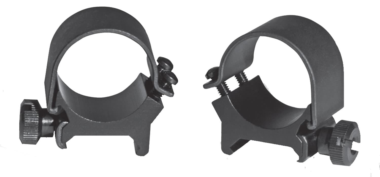 Weaver 30mm High Aluminum Top Mount Tactical Style Scope Ring, Matte Black - 49120