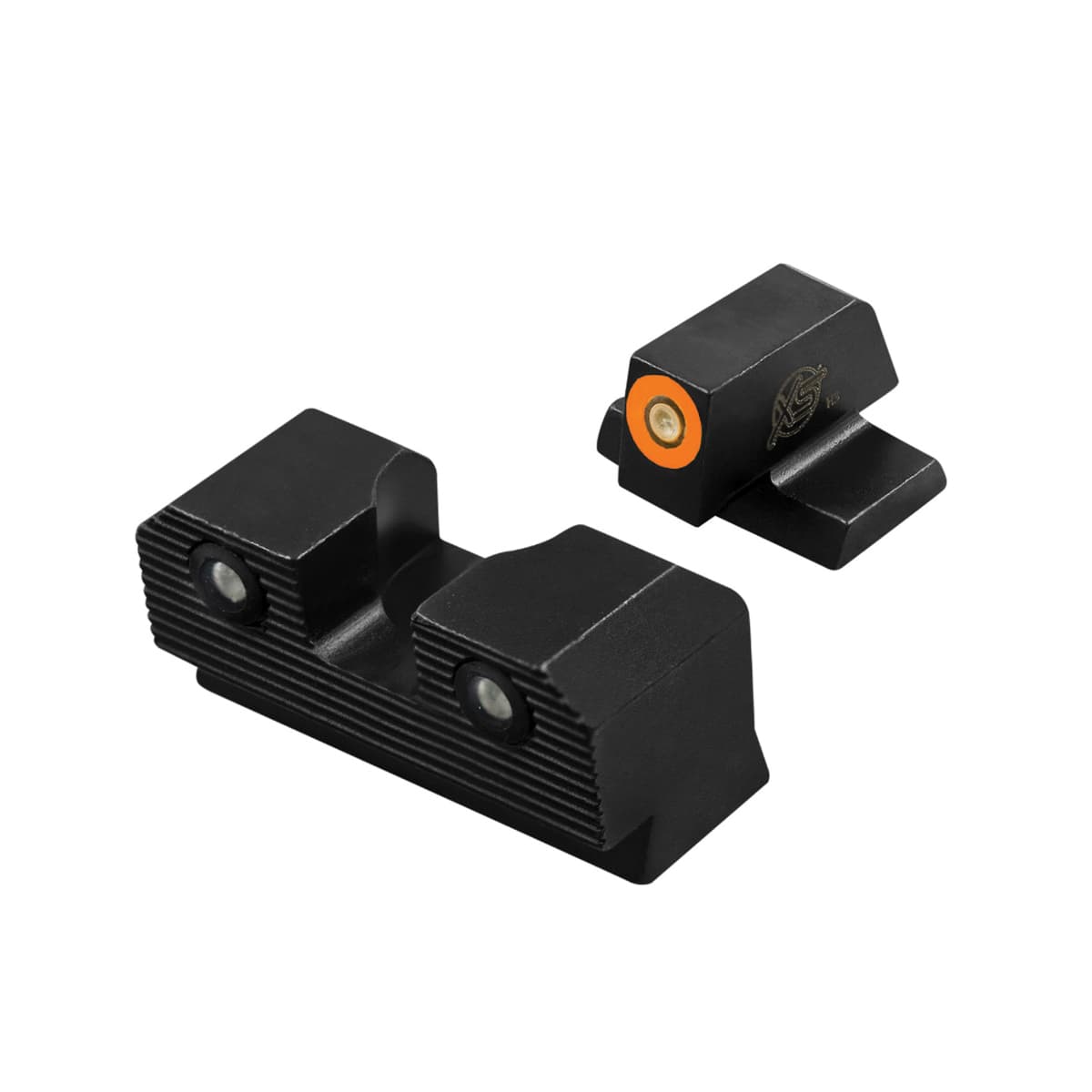 XS Sights R3D 2.0 Night Sight Set - Front/Rear Green/Green for Superior Low-Light Accuracy - CK-R201P-6N