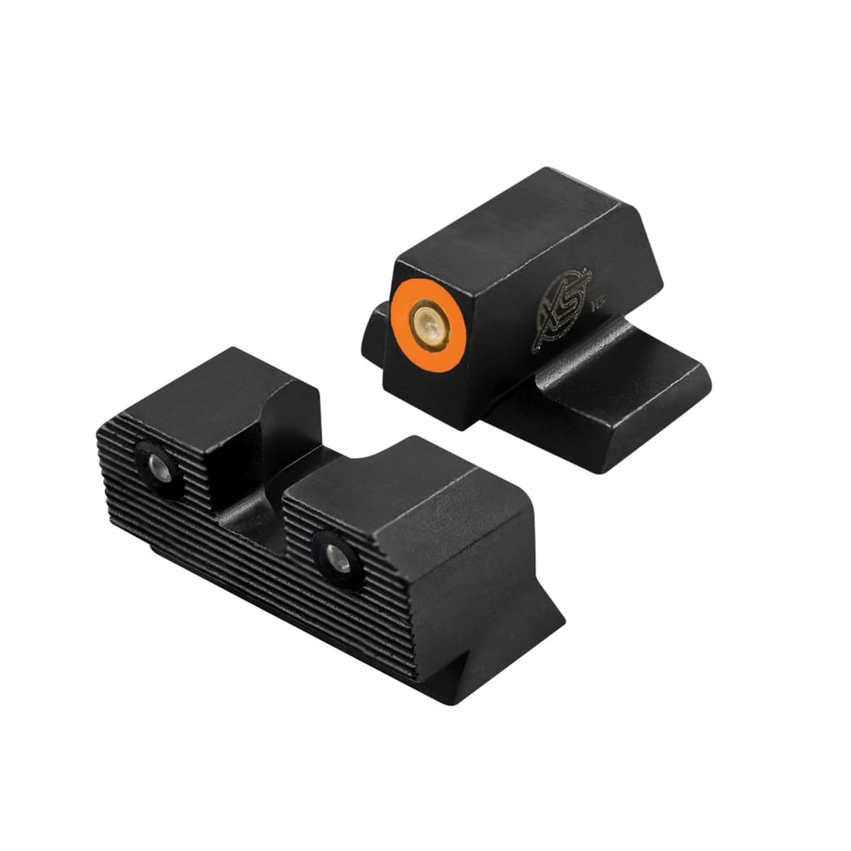 XS Sights R3D 2.0 Night Sight Set - Front/Rear Green/Green for Enhanced Target Acquisition - SW-R206P-6N