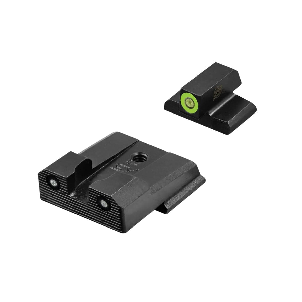 XS Sights R3D 2.0 Night Sight Set - Front/Rear Green/Green for Enhanced Low-Light Performance - HK-R203P-6G