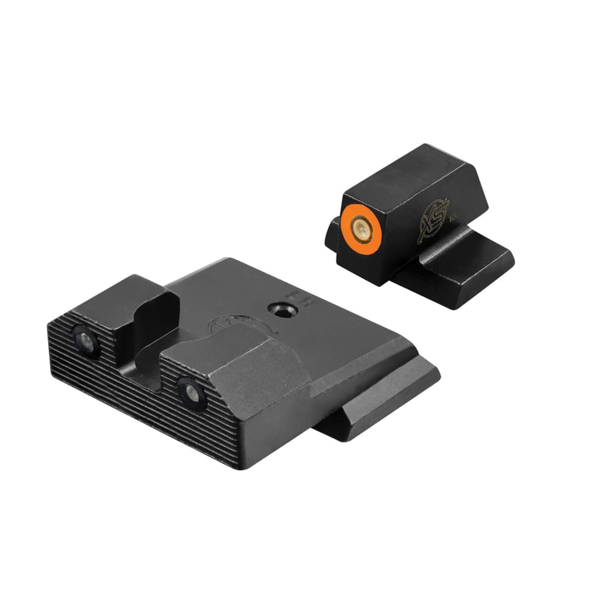 XS Sights R3D 2.0 Night Sight Set - Front/Rear Green/Green for Optimal Visibility and Accuracy - SW-R201P-6N