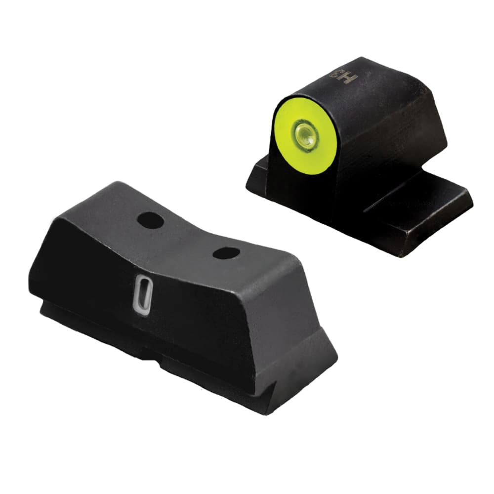 XS Sights DXT2 Big Dot Night Sight Set - Front/Rear Green/Green Illuminated Sights for Reliable Low-Light Performance - SW-0039S-5Y