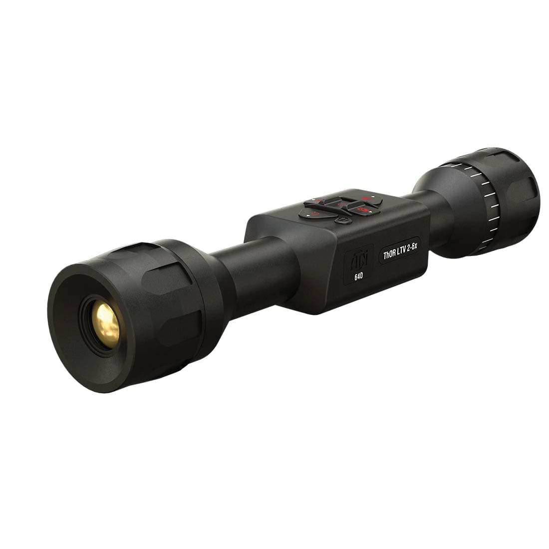 ATN Thor LTV 640 Thermal Rifle Scope - 2-6x25mm High Resolution Thermal Imaging Long Range Accuracy - TIWSTLTV625X