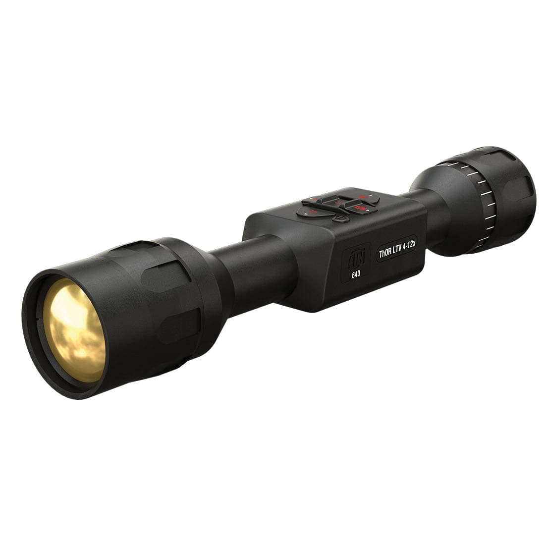 ATN Thor LTV 640 Thermal Rifle Scope - 4-12x50mm High-Resolution Thermal Scope for Long-Range Precision - TIWSTLTV650X