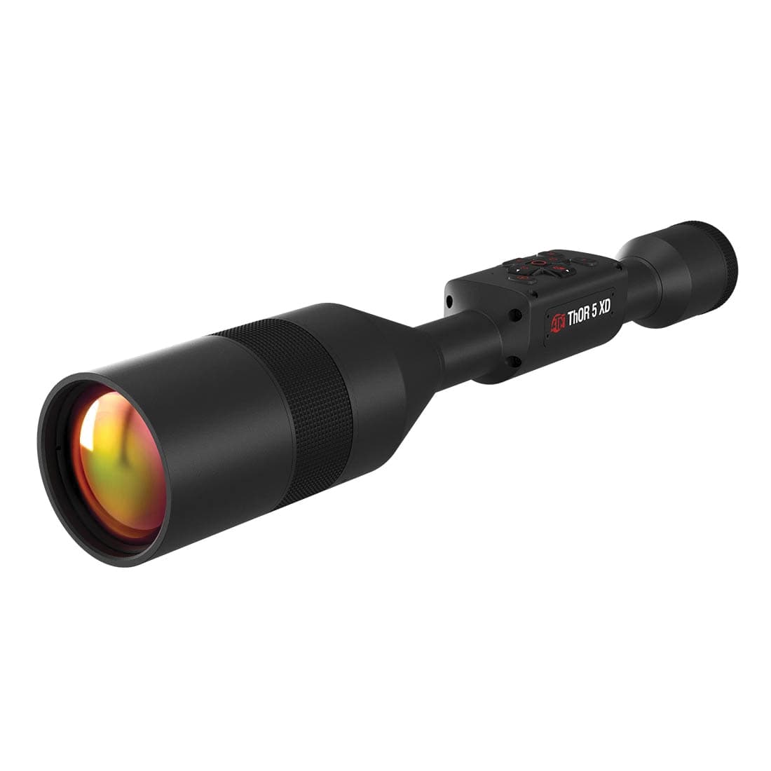 ATN Thor 5 XD Thermal Rifle Scope - 4-40x100mm High-Power Thermal Scope for Extreme Detail - TIWST51210A
