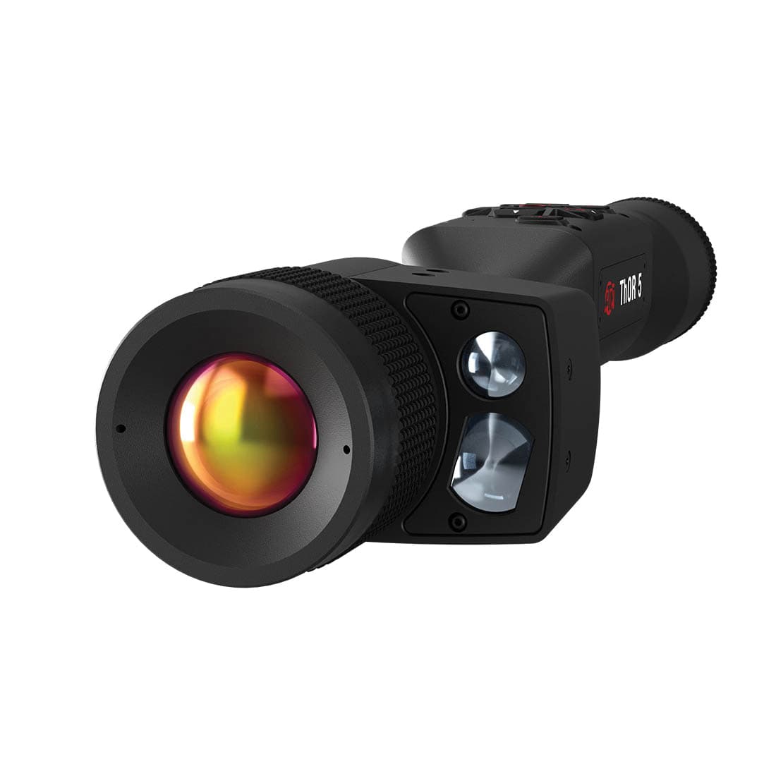 ATN Thor 5 LRF 320 Thermal Rifle Scope with Laser Rangefinder - 5-20x35mm for Accurate Range Finding and Targeting - TIWST5335LRF