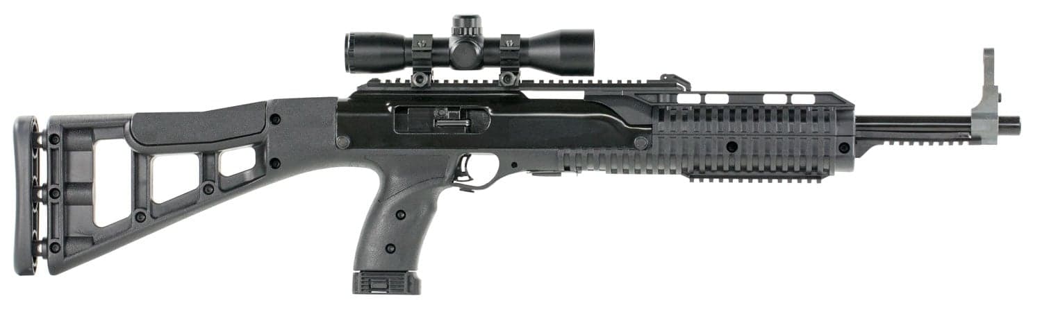 Hi-Point 4095TS Carbine 4X32 40 S&W 10 Round Semi Auto Rifle with 4 x 32 Scope, Skeletonized - 4095TS4X32