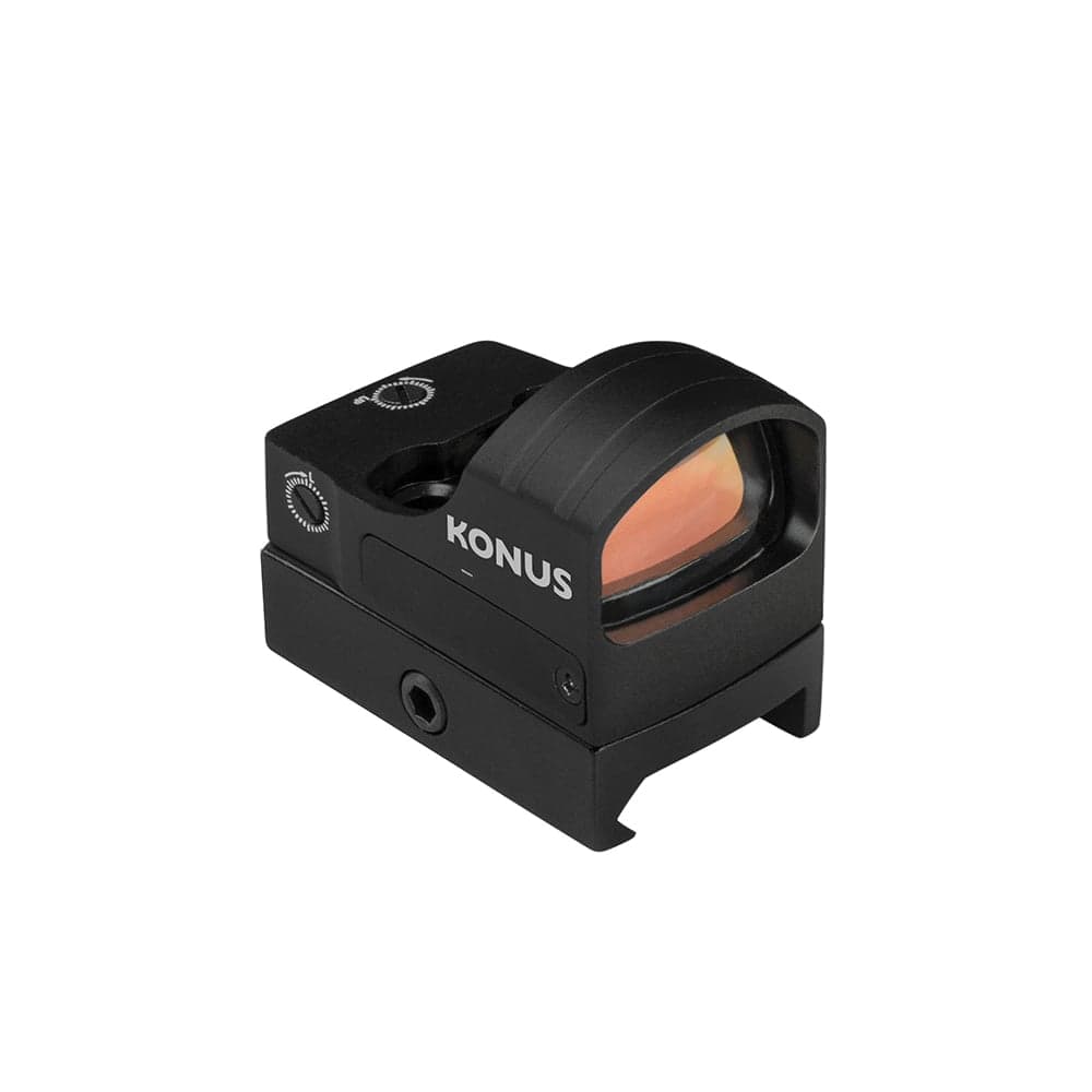 Konus USA Fission 3.0 Red-Dot Sight 1x25mmx18mm 4 MOA Dot - High-Performance - 7205