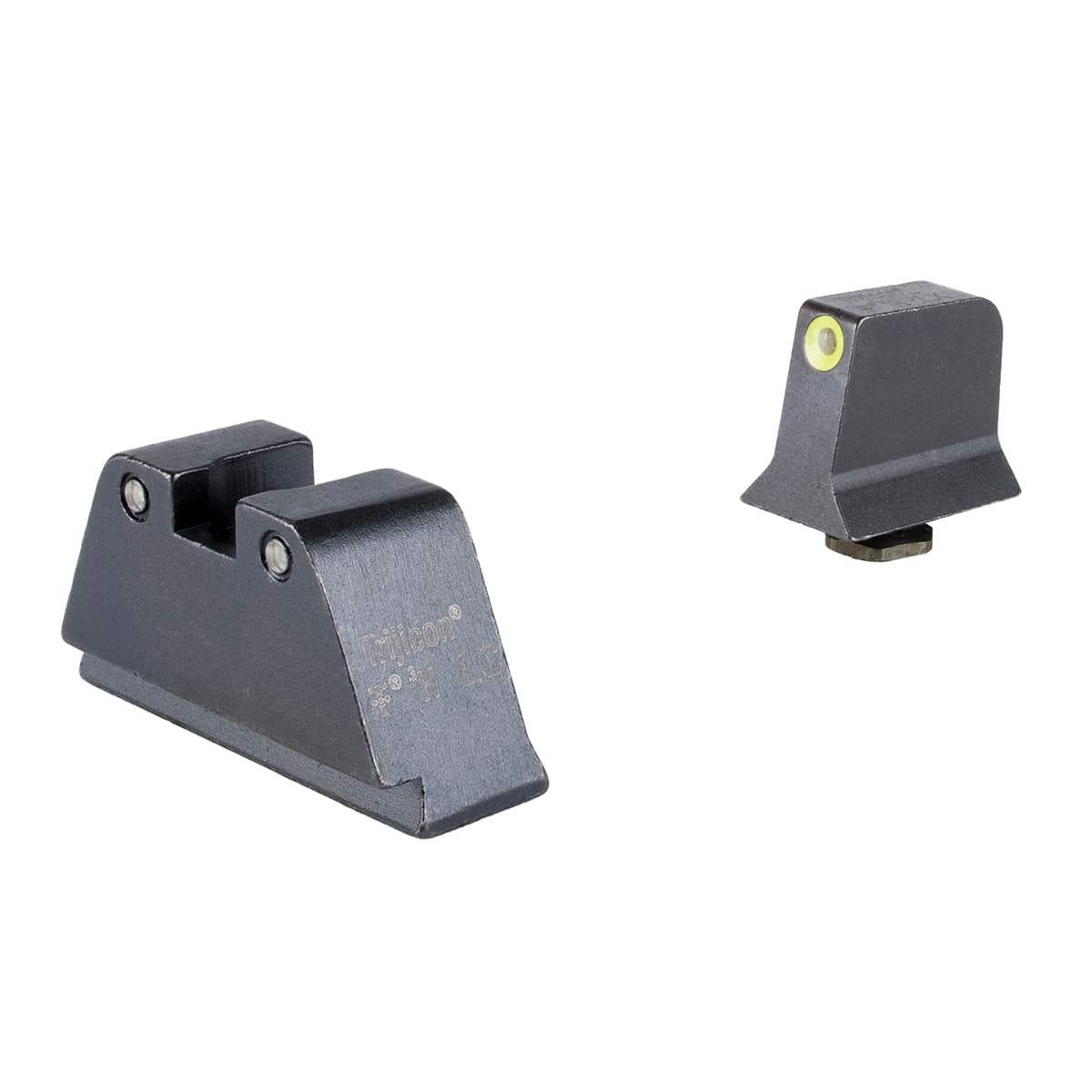 Trijicon Night Sight Set - Front/Rear Green/Green Precision Sights for Enhanced Night Vision - GL201-C-601135