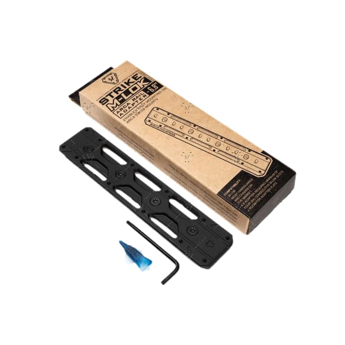 Strike Industries M-LOK ARCA Rail Adapter 6.80", Black - Versatile Rail Adapter for Enhanced ARCA and M-LOK Compatibility - SI-ARCA-RAIL-6.8-BK