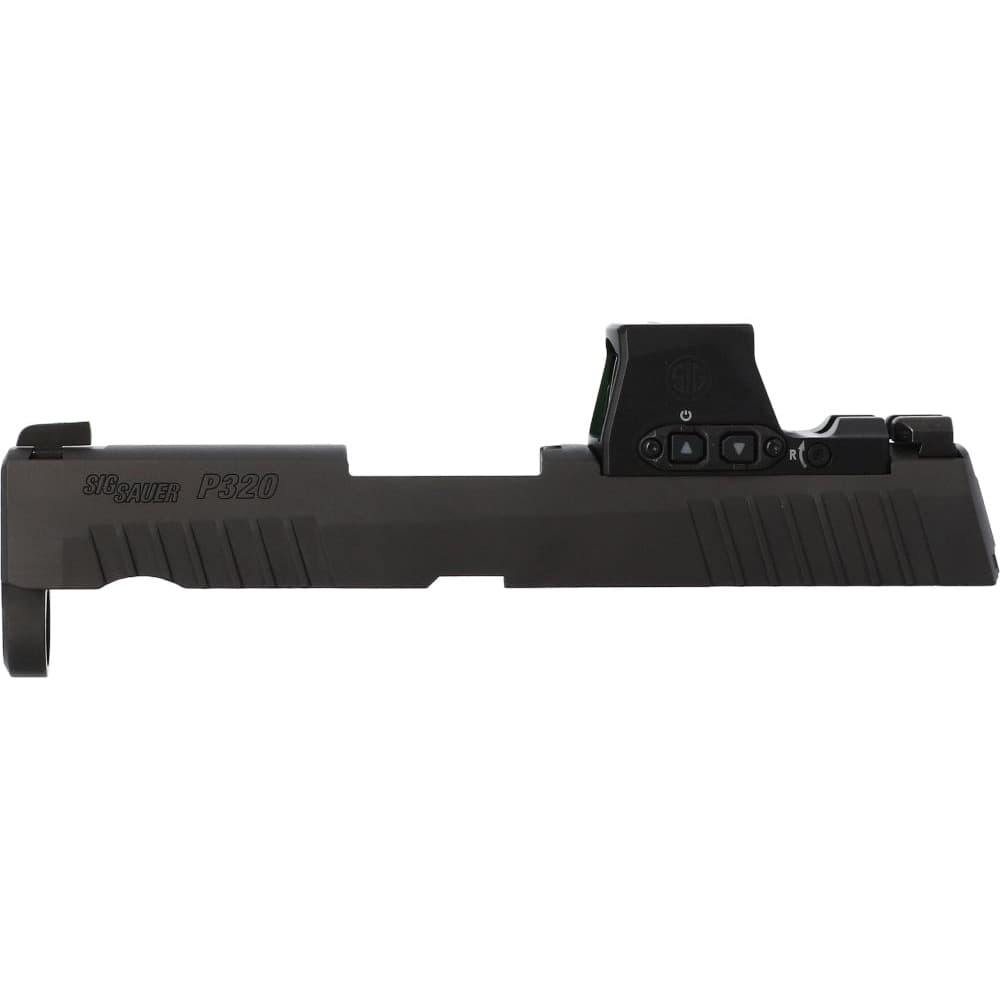Sig Sauer Optic Ready Slide Assembly Fits P320 Sub-Compact, Black - Ready for Customization - 8901566
