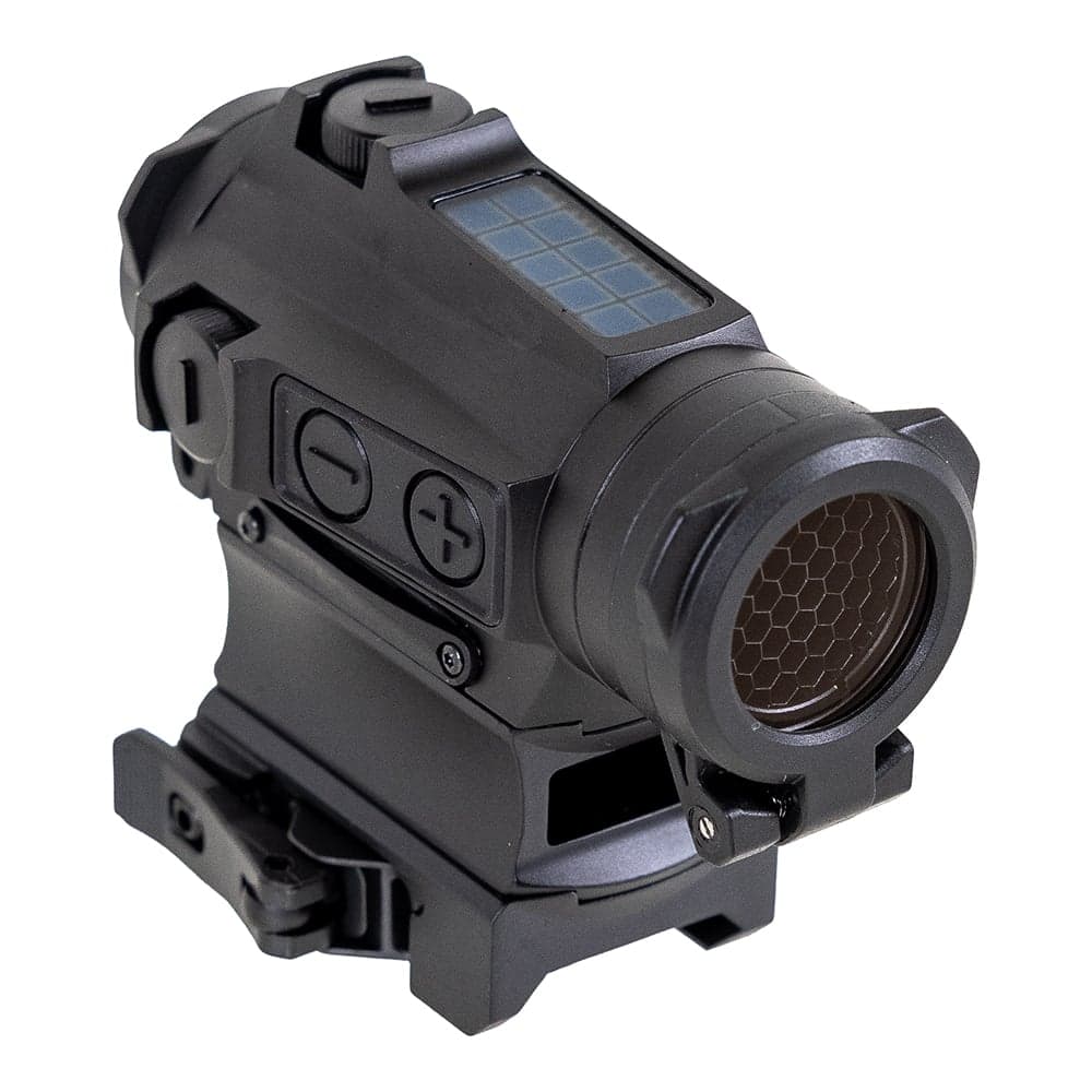 Holosun HS515 Circle Dot Micro Solar Red Dot Sight With Shake Awake, Black - HS515CM