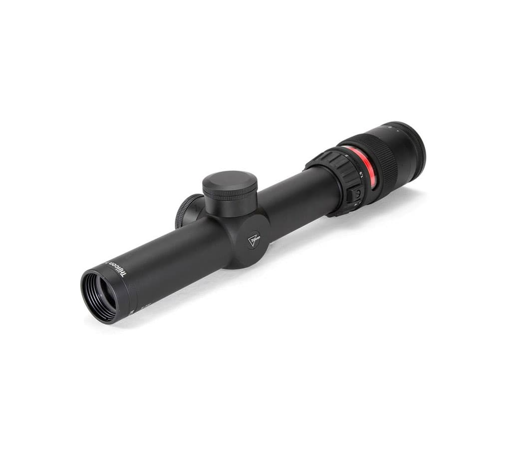Trijicon AccuPoint 1-4x24 Riflescope w/ Red Triangle Post Reticle - TR24R