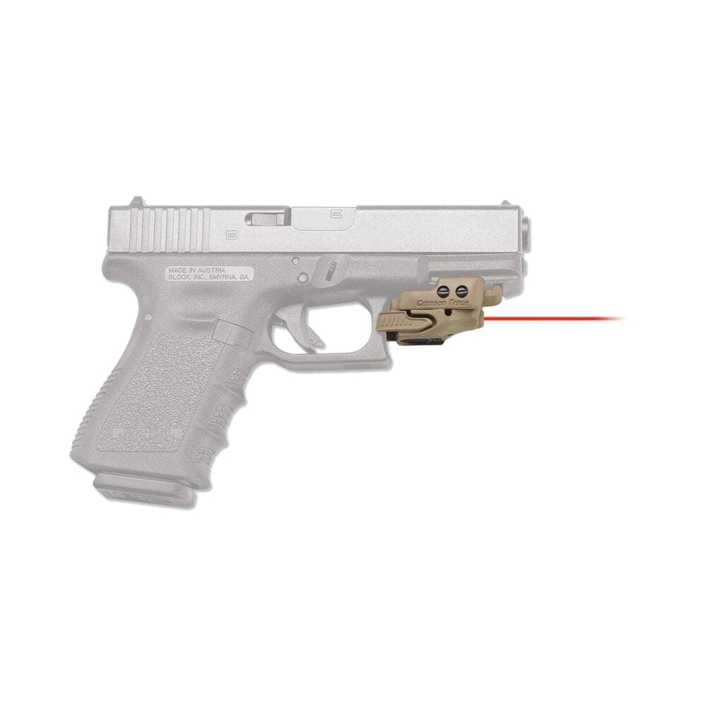 Crimson Trace RailMaster CMR-201 CTAN Red Laser Sight - Precision Red Laser for Tactical Use - 01-3610-1