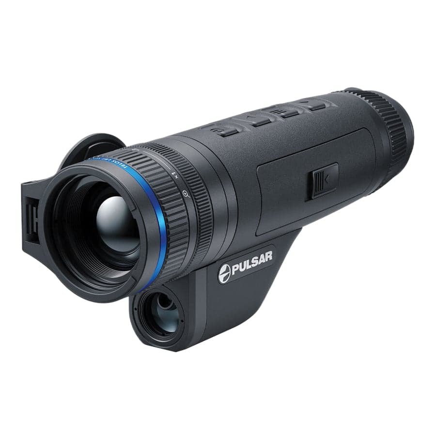 Pulsar Telos LRF XQ35 Monocular - Thermal Monocular with Laser Rangefinder 3-12x35mm Zoom for Accurate Detection - PL77512