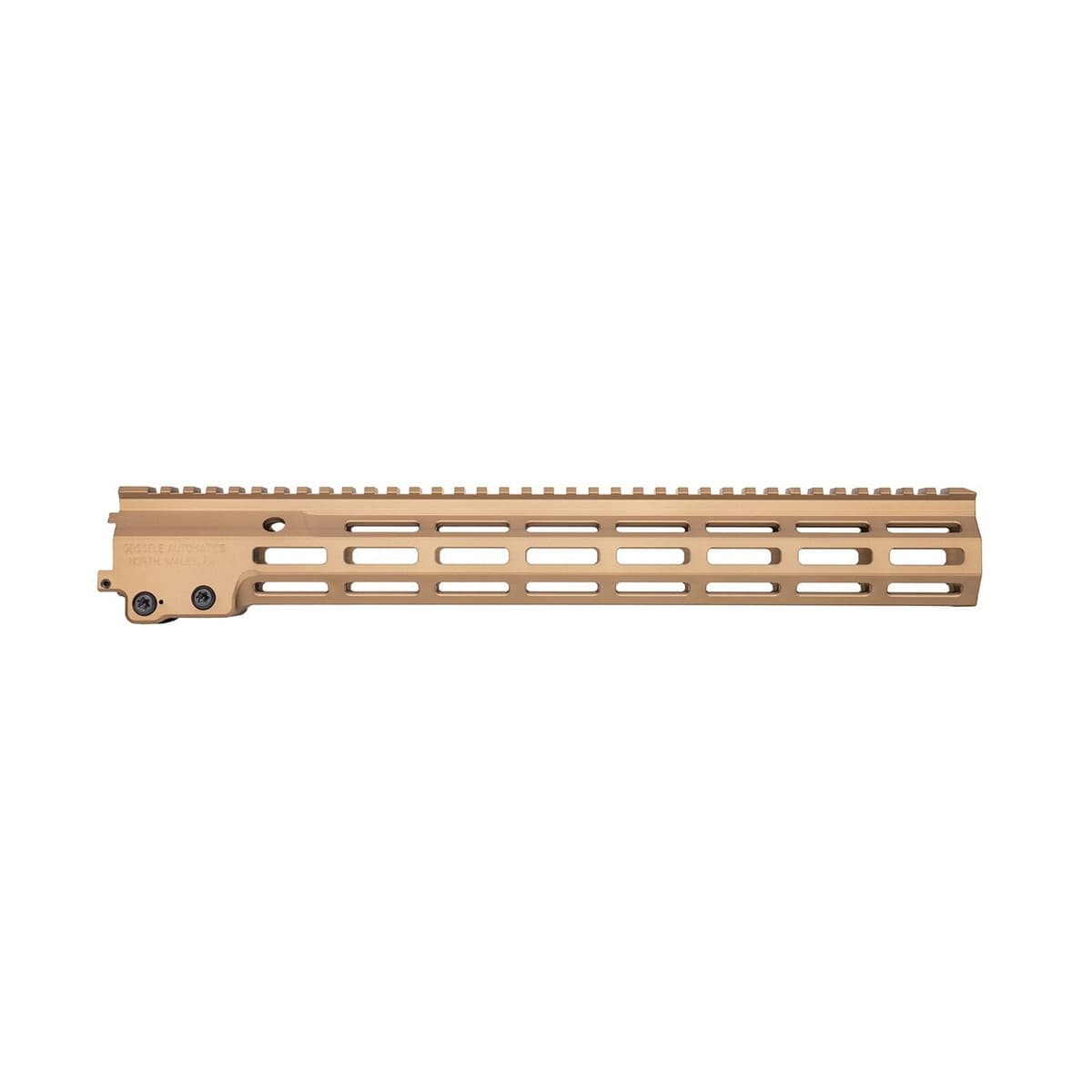 Geissele Automatics MK16 M-LOK Super Modular Rail 15", Desert Dirt - Superior Build Quality - 05-792S