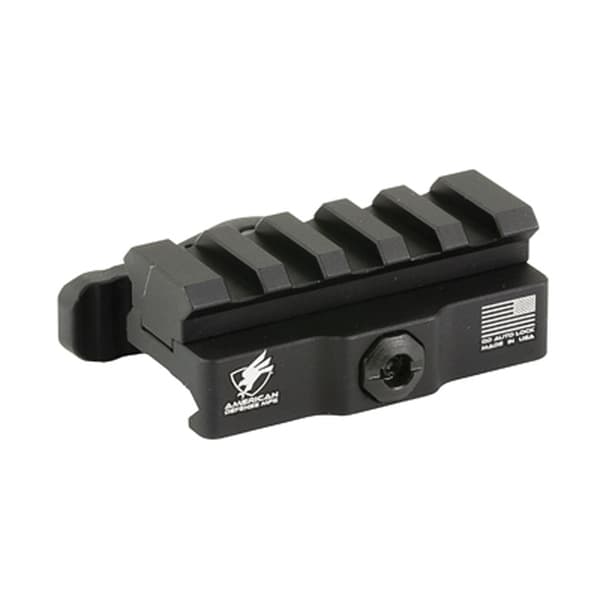 American Defense Mfg AD-170-VPG 5-Lug Quick Detach Riser Mount - Versatile - AD-170-VPG-5LUG-STD