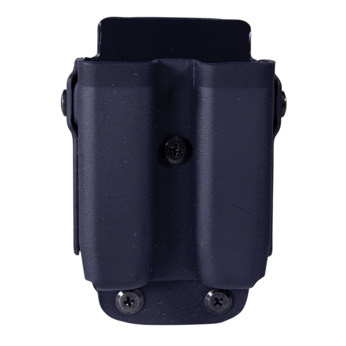 High Speed Gear Uniform Universal Clip Mount Size 2 Twin Magazine Pouch - Black Durable - 42P202BK
