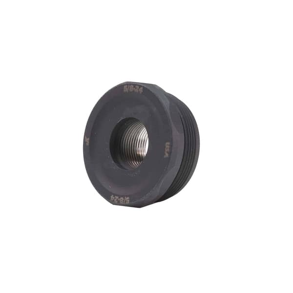 JK Armament 155HD Thread Mount 1/2-28, Armor Black - Secure, Reliable Mounting - JK-155-HDM28