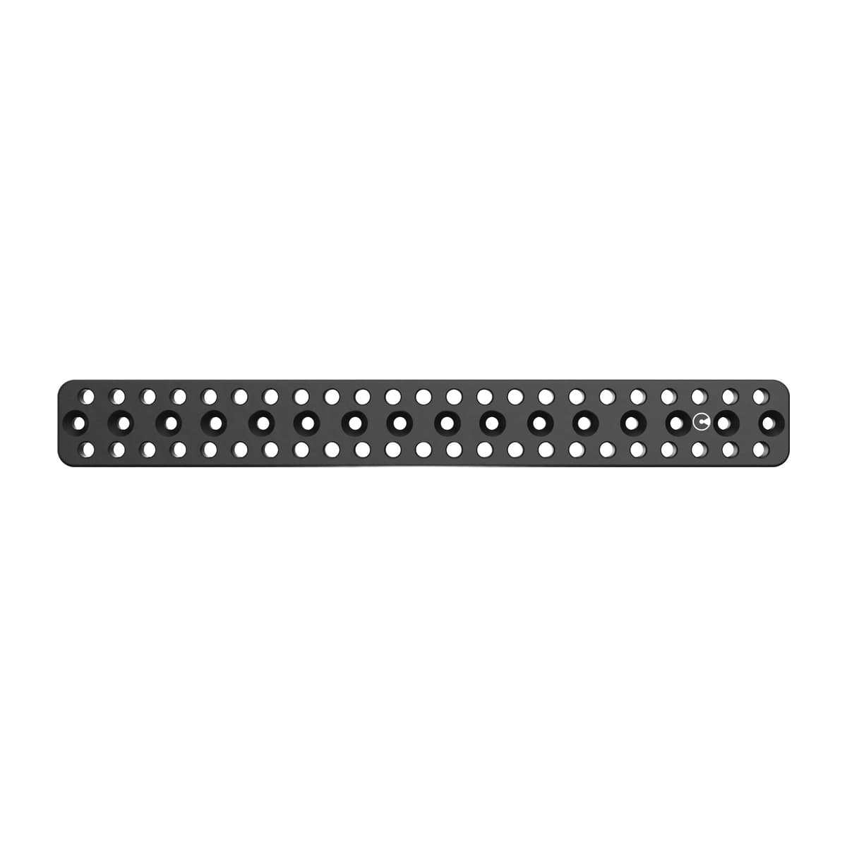 Ultradyne UD ARCA Dynalock Rail 12.45" x 1.50" x 0.31", Black - Versatile ARCA Rail for Improved Tactical Performance - UD20083