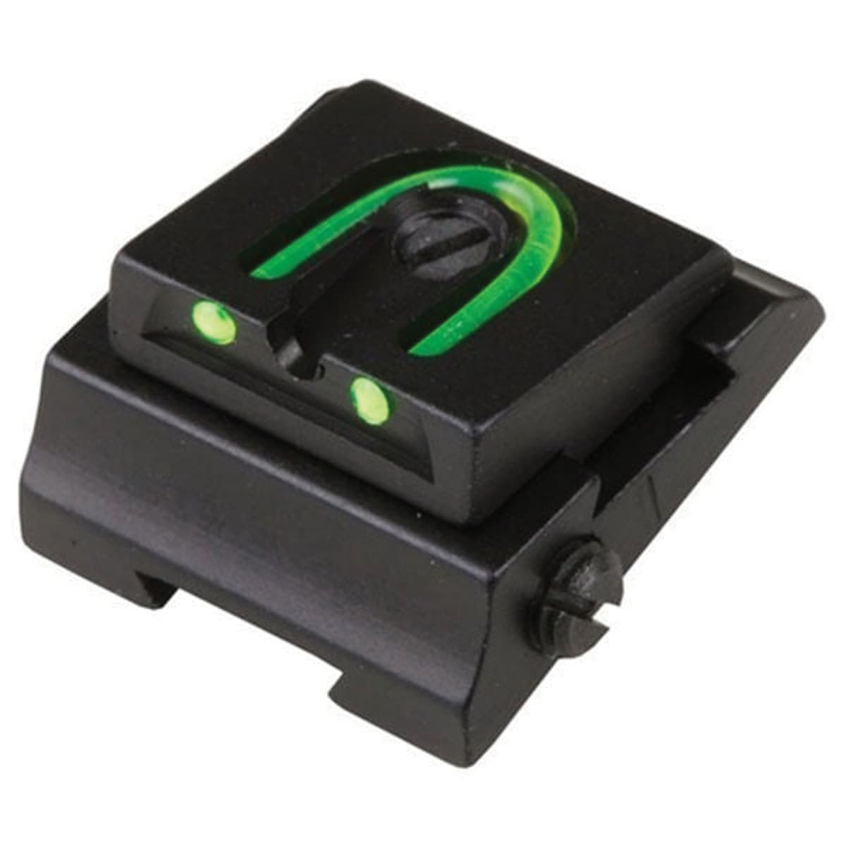 Williams Gun Sight Fiber Optic WGOS Sight Rear Adjustable, Green