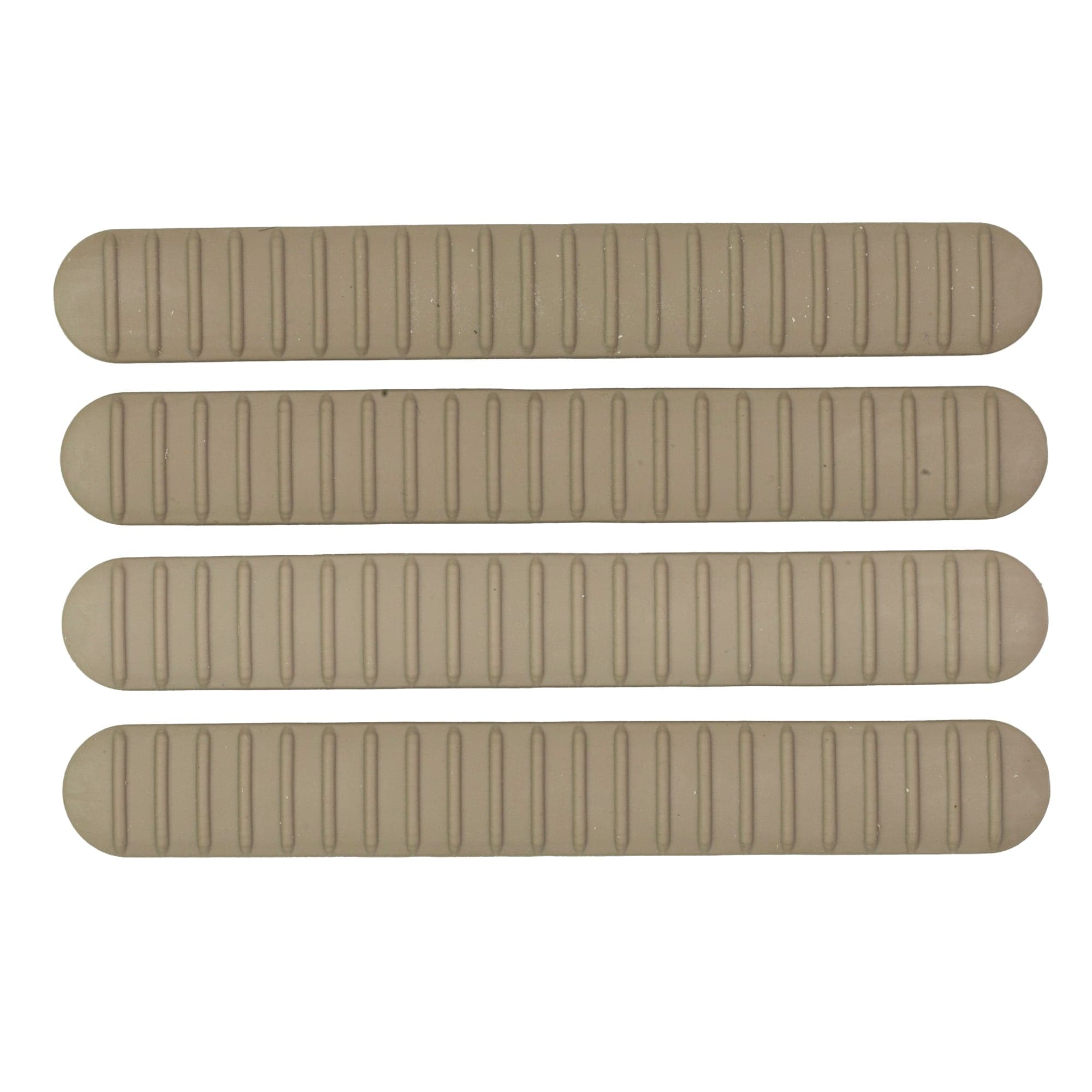 B5 Systems Rail Covers, 4 Pack, Fits M-LOK Rails, Matte, Flat Dark Earth