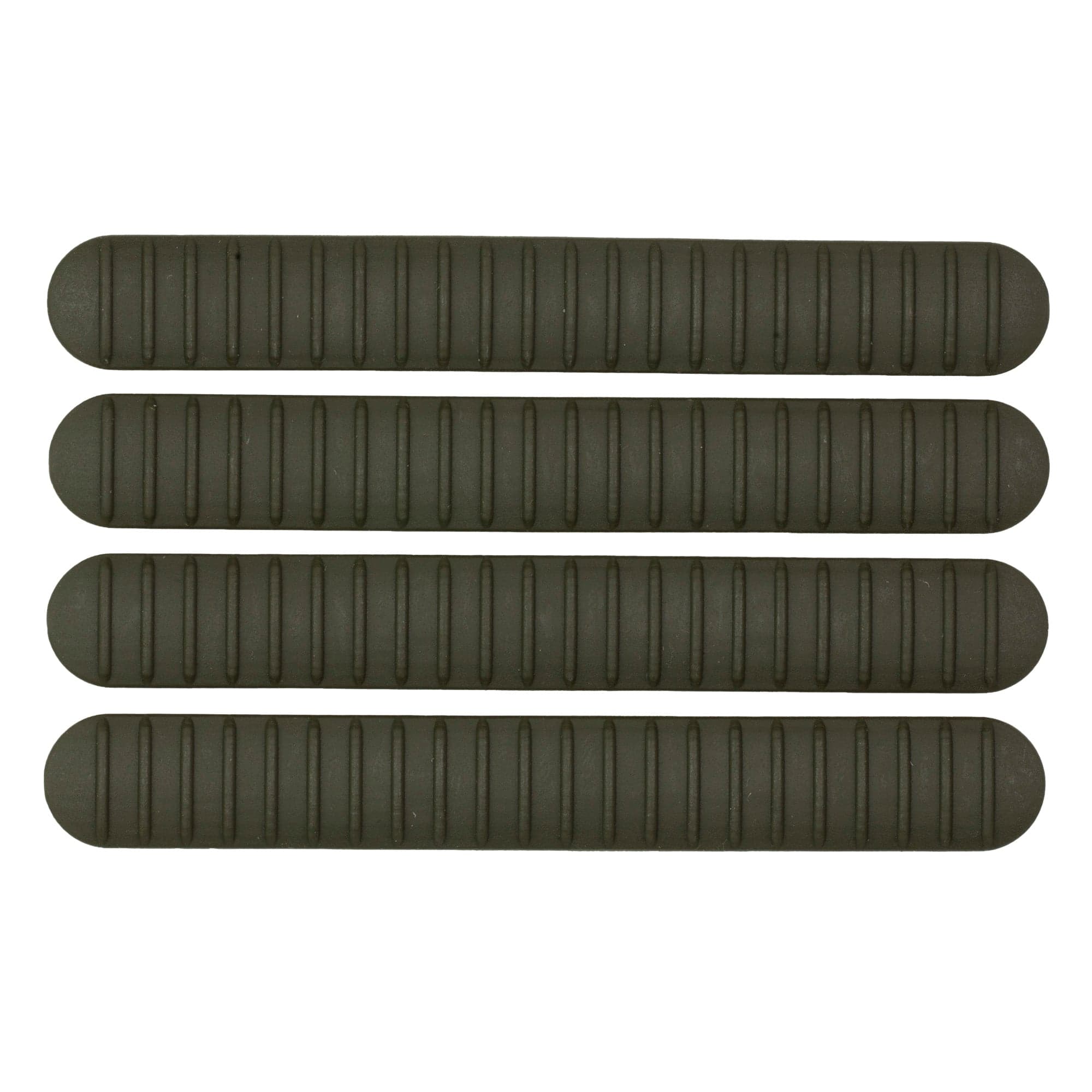 B5 Systems Rail Covers, 4 Pack, Fits M-LOK Rails, Matte, Olive Drab Green