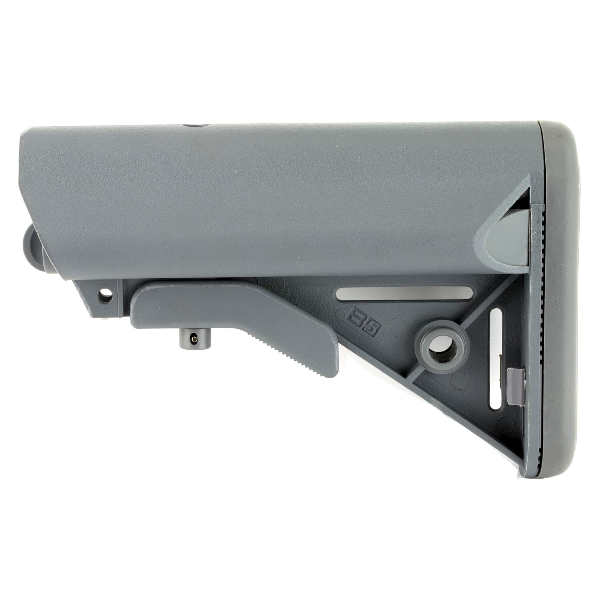 B5 Systems SOPMOD Stock, Mil Spec, Quick Detach Mount, Gray