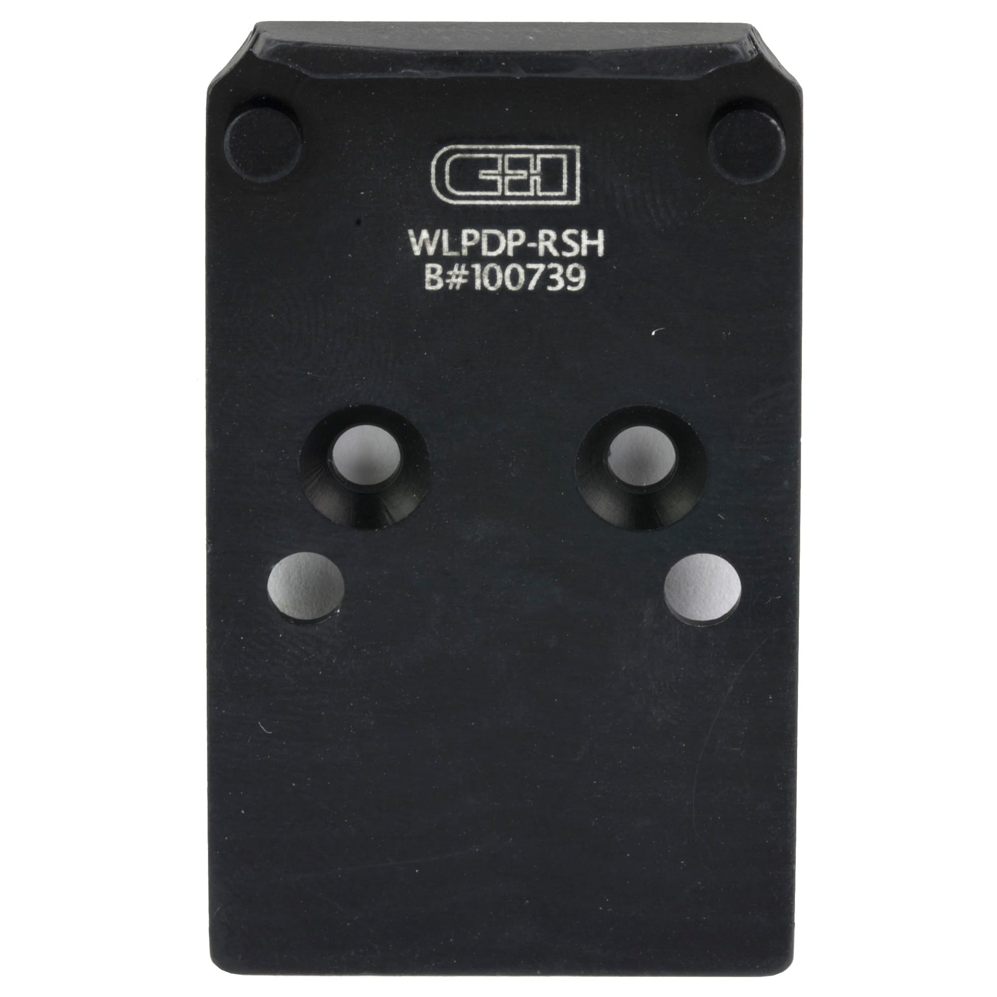 C&H Precision Optic Plate -WTHR PDP 1.0 TO RMR/SRO/HOLO- WLPDPRSH