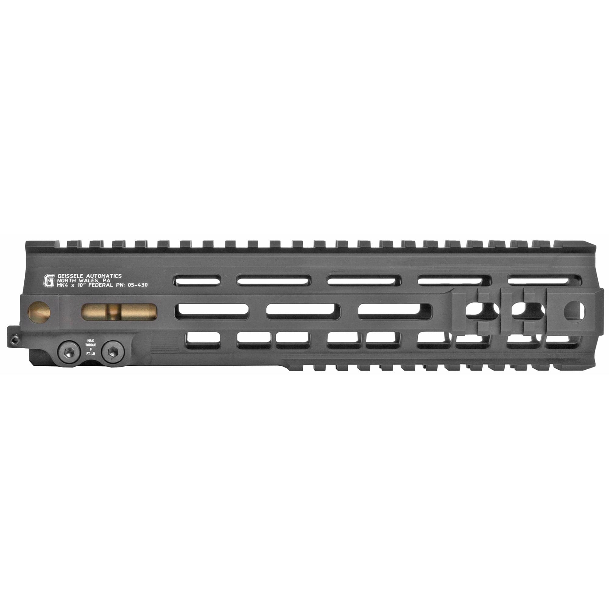 Geissele Automatics MK4 Federal Super Modular Rail 10" M-LOK Rail - 05430B