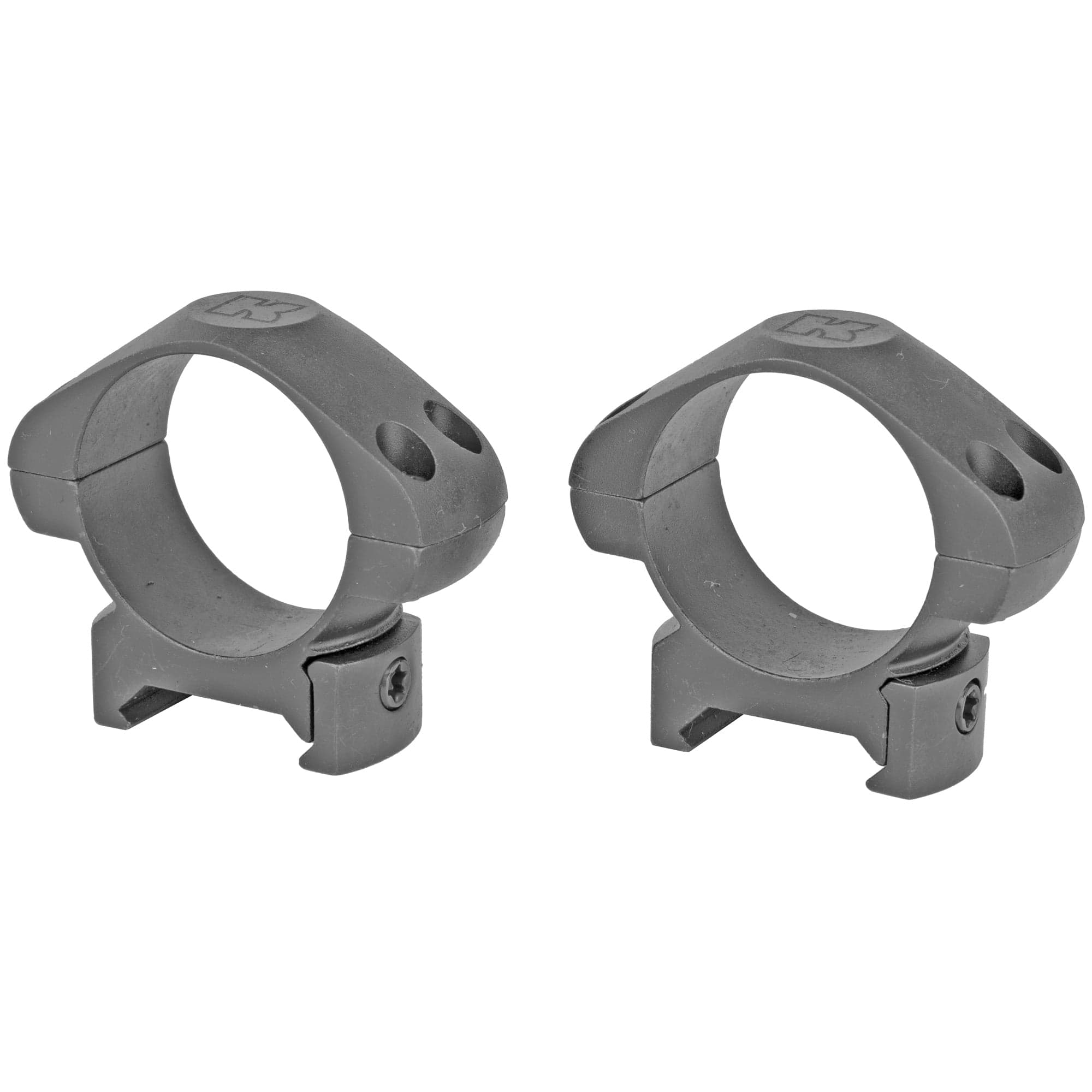 Konus Low 30mm Steel Ring Mounts Weaver/Picatinny Ring Matte Black fits Up To 32mm Objective Lens