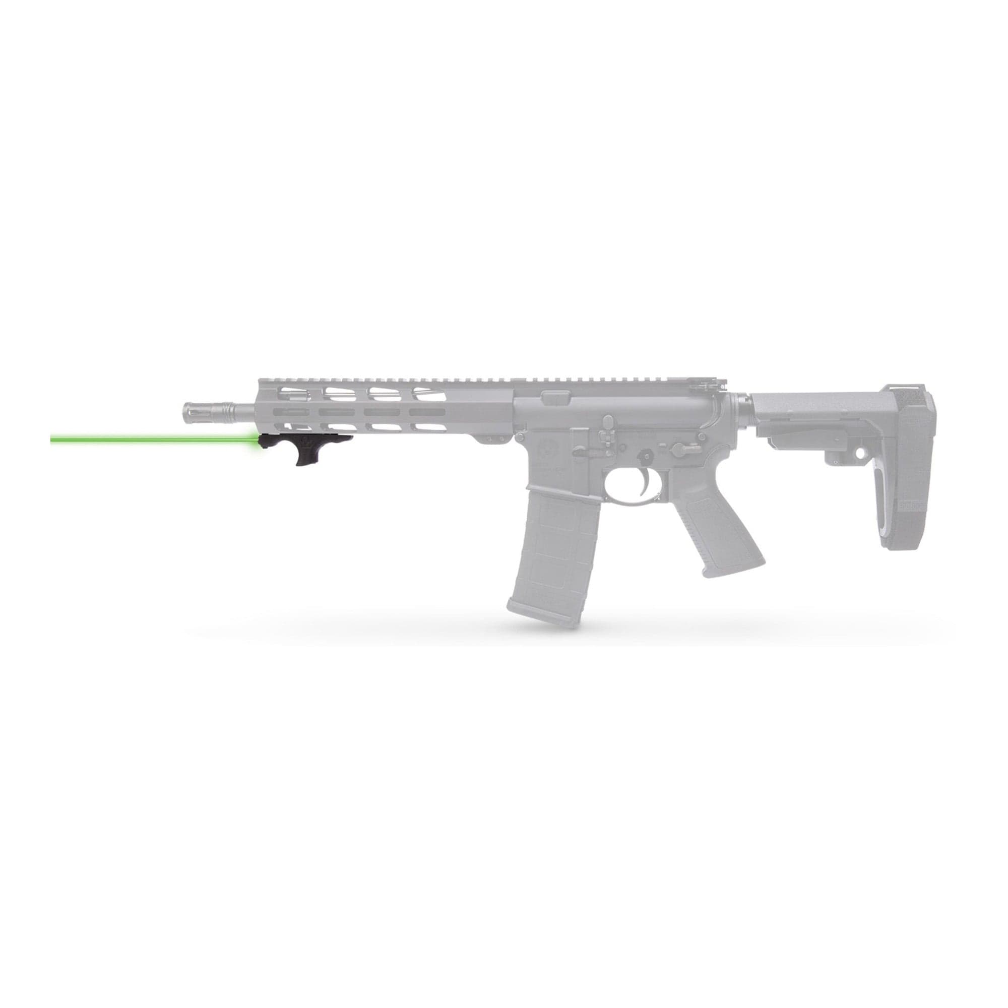 Viridian Weapon Technologies HS1, Laser Handstop, Green Laser, Picatinny Mount, Black