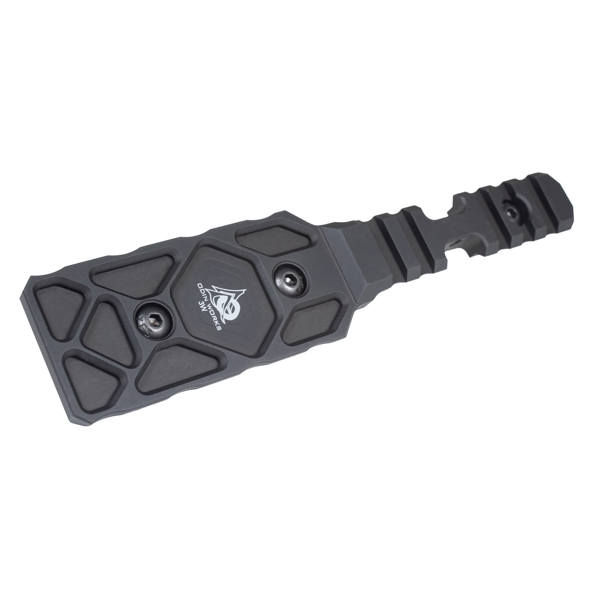 Odin Works M-Lok to Arca 3 Way Rail, Matte Finish, Black