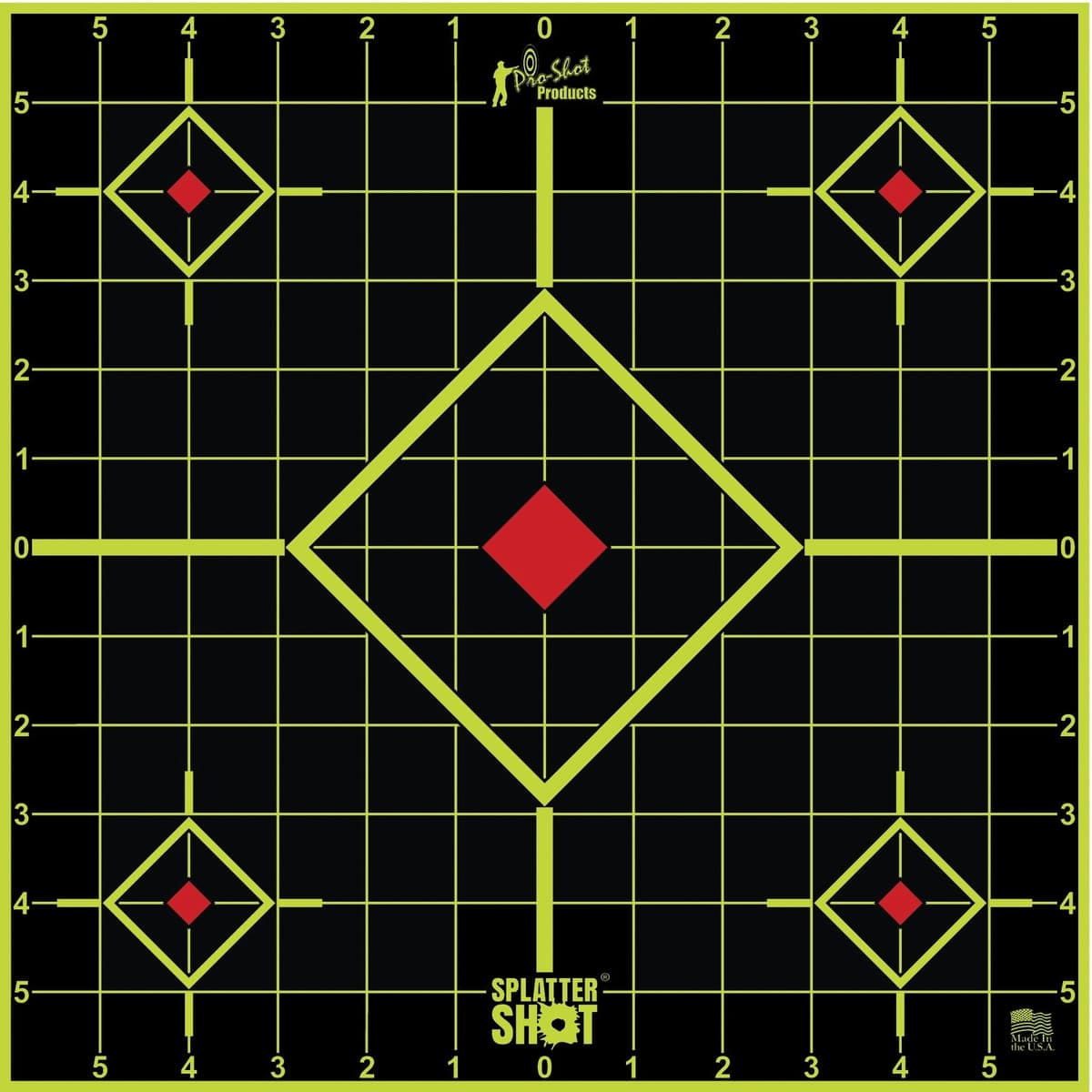ProShot Splatter Shot Sight-In Target, Green