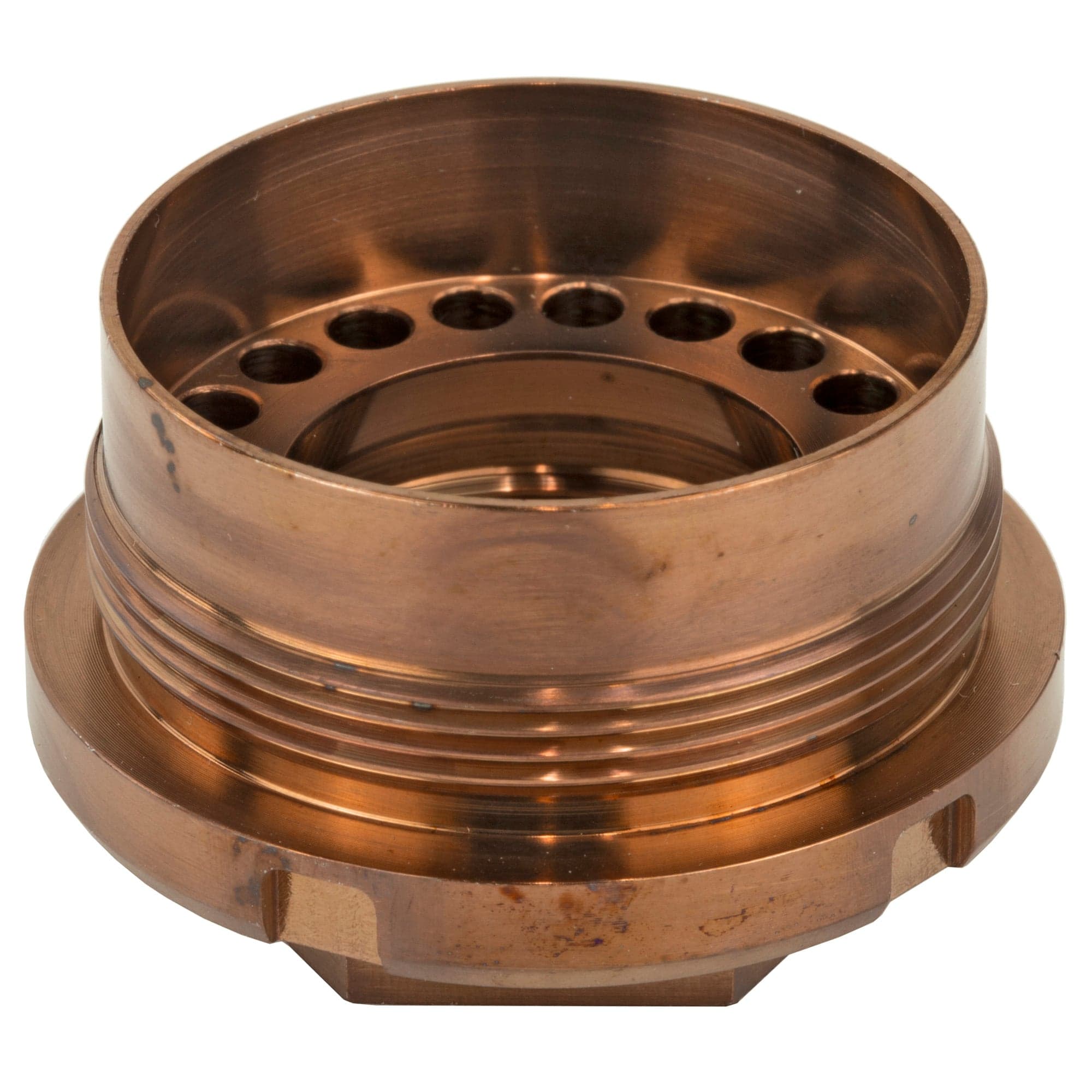 Q Plan B, Suppressor Mount, Connects Cherry Bomb Muzzle Brake to SilencerCo Suppressor - PLANB9K