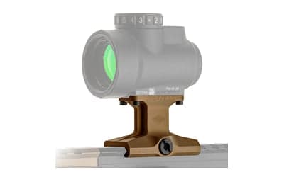 Reptilia ROF-45, Offset Mount,For Trijicon RMR, Fits 34mm Optic, Anodized, Flat Dark Earth
