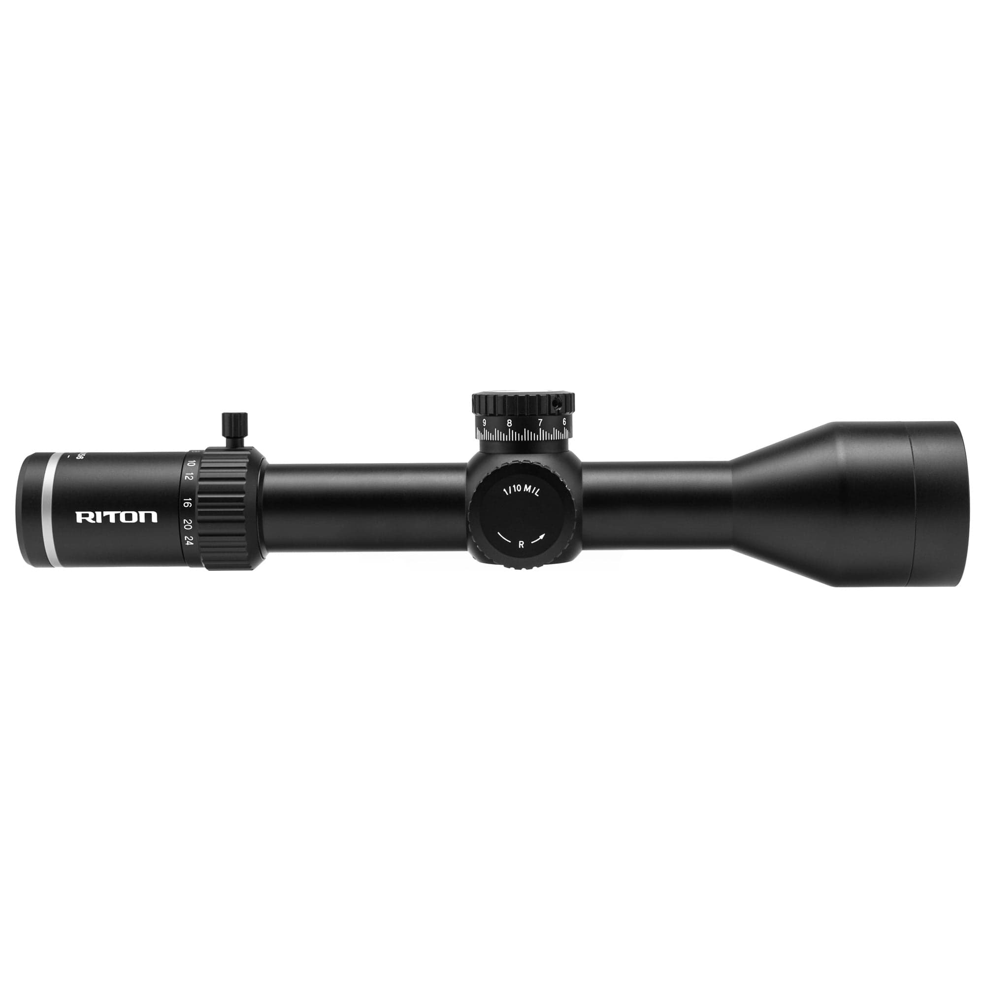 Riton 3-24x56 7 Series Conquer ODEN 0.1 MRAD Reticle FFP Rifle Scope - 7C324LFI23