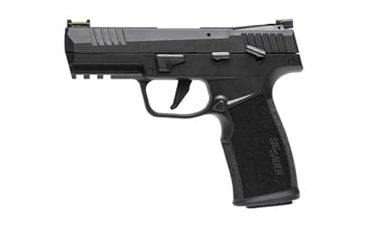 Sig Sauer P322 .22LR Pistol, 4" Barrel, Fiber Optic Sights, Black - 322CBASMA
