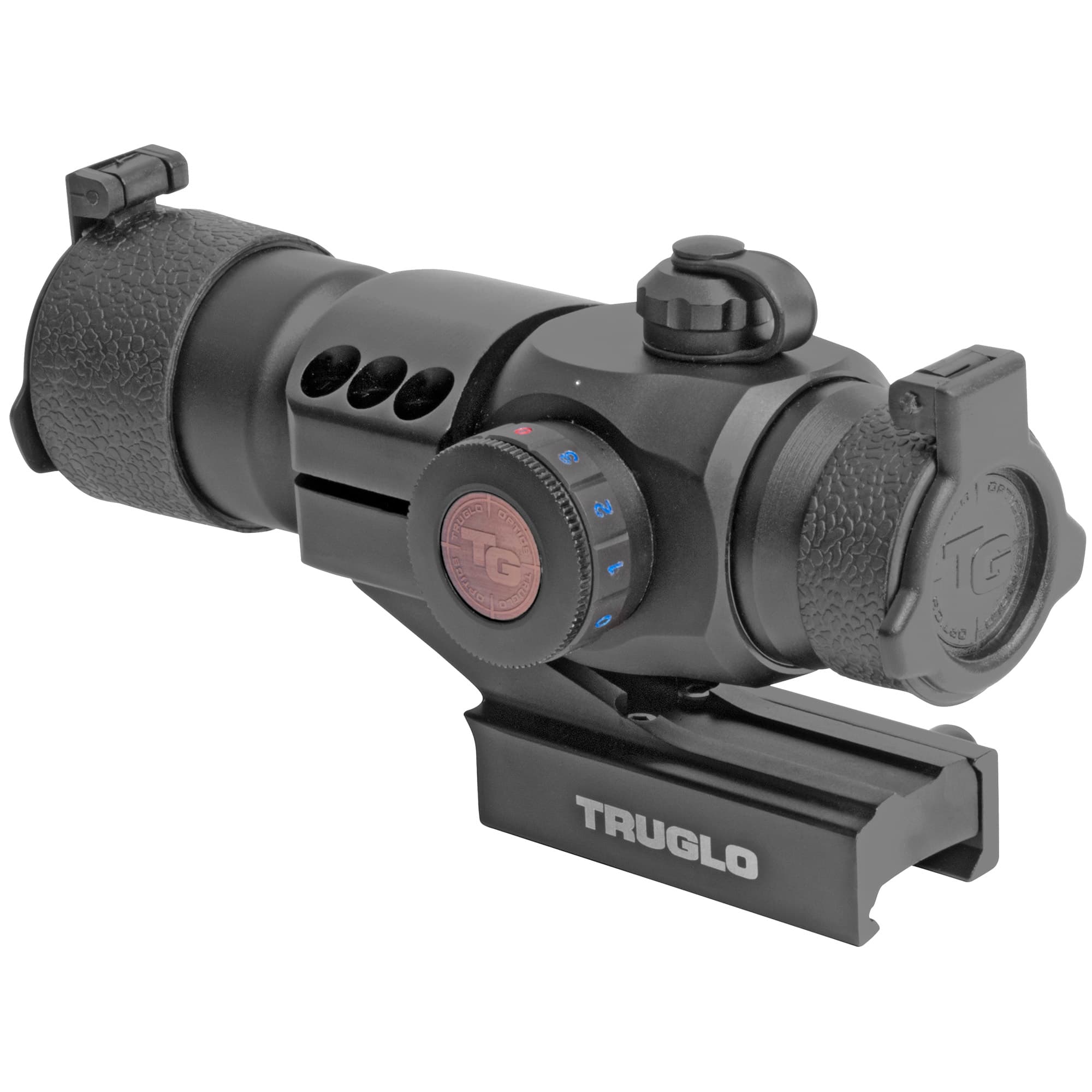 Truglo TRITON, Red Dot, 1X30mm, 3MOA Red Dot, Black, Includes Momentary Pressure Switch