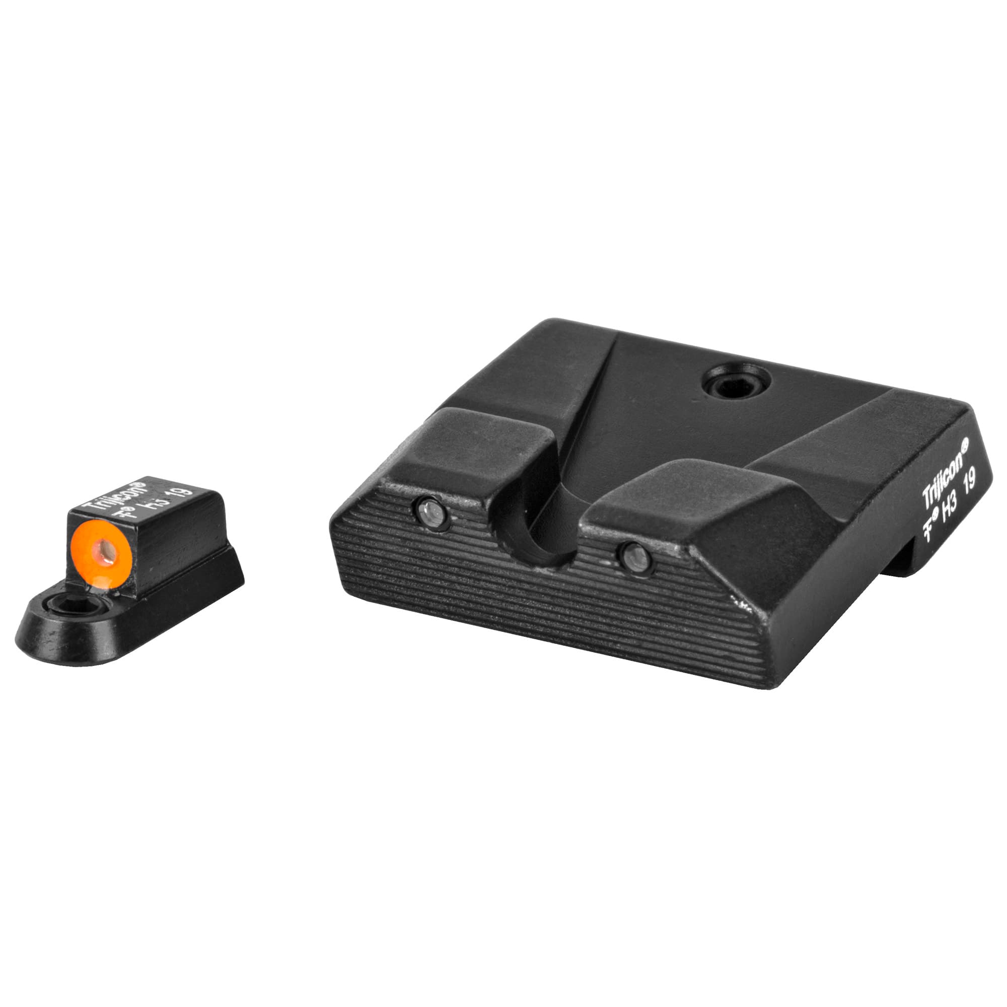 Trijicon HD Tritium Night Sight, Fits CZ P10-10/10C, Orange Outline