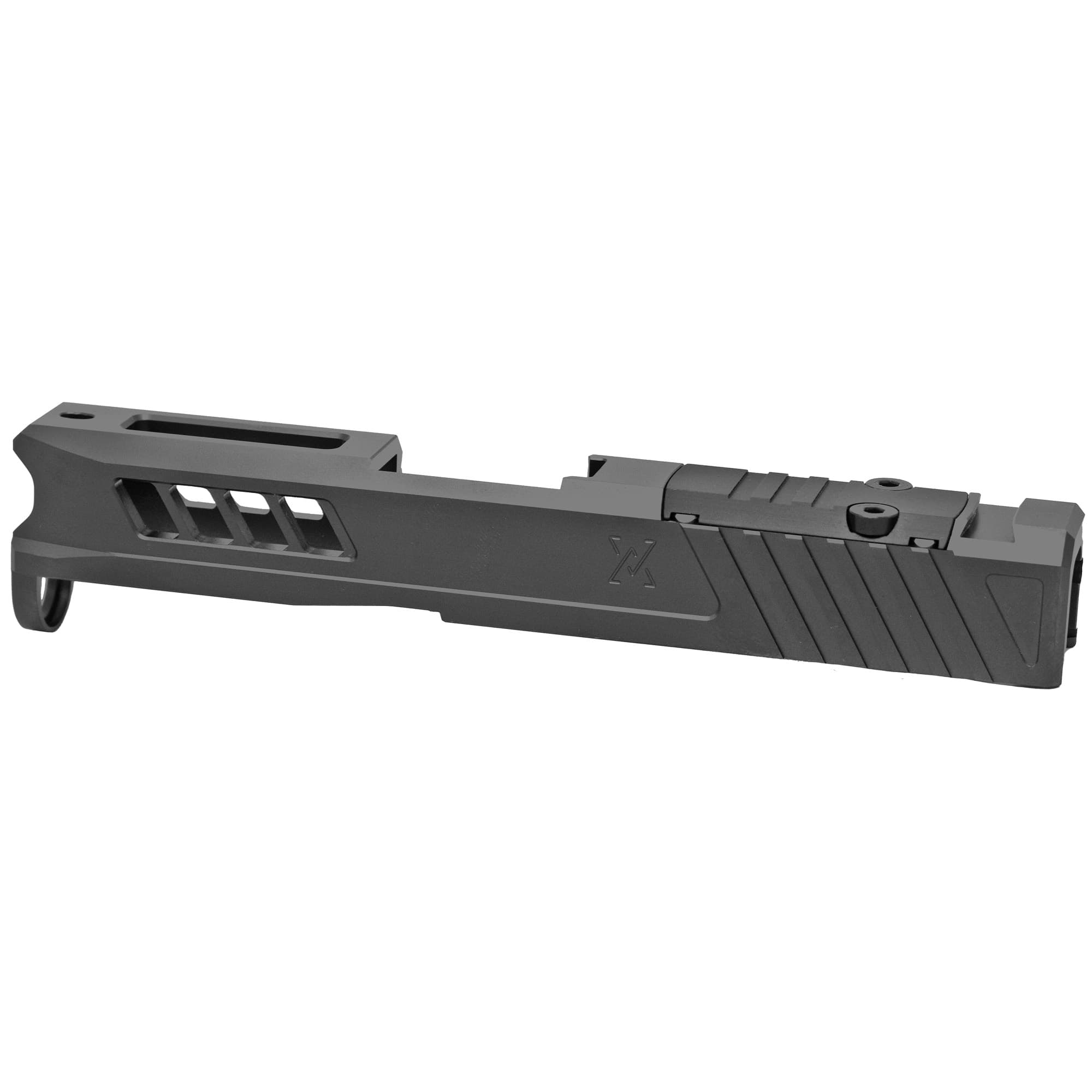 True Precision Axiom Slide, Black DLC, RMS Optic Cut & Cover Plate, Fits Glock 43/43X