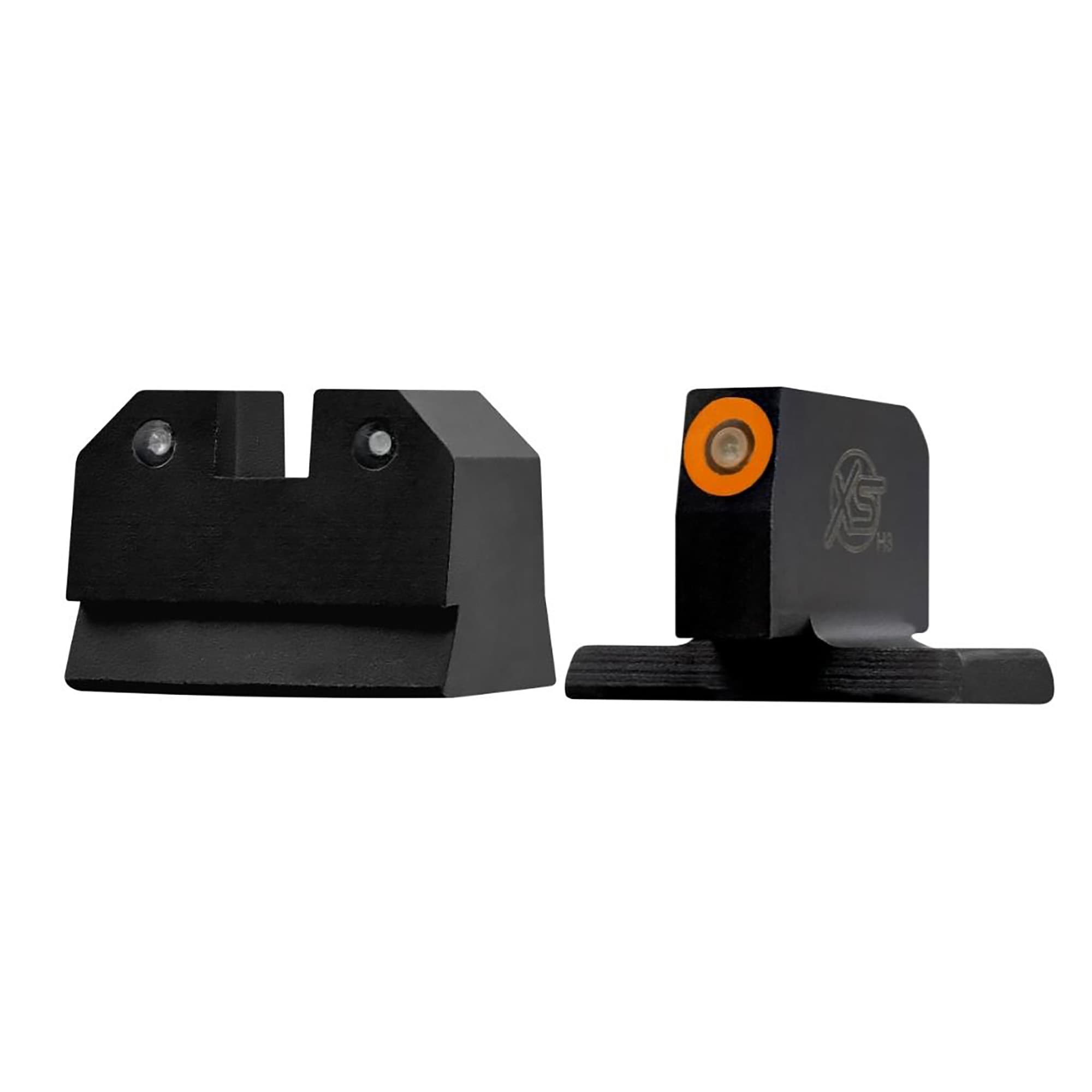 XS Sights R3D Night Sight, Suppressor Height, Orange Dot, Fits HK VP9