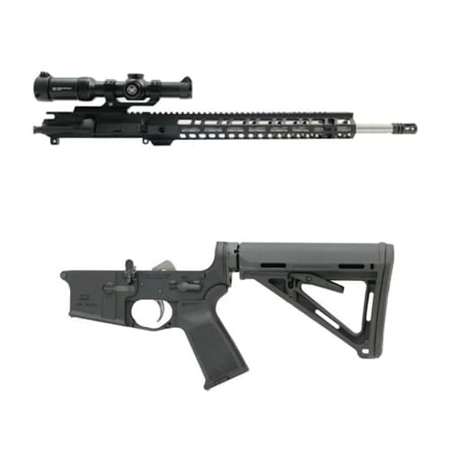 PSA 20" Rifle-Length .224 Valkyrie 1/6.5" Stainless Steel Upper w/ BCG & Vortex Scope & PSA AR-15 Complete MOE EPT Stealth Lower