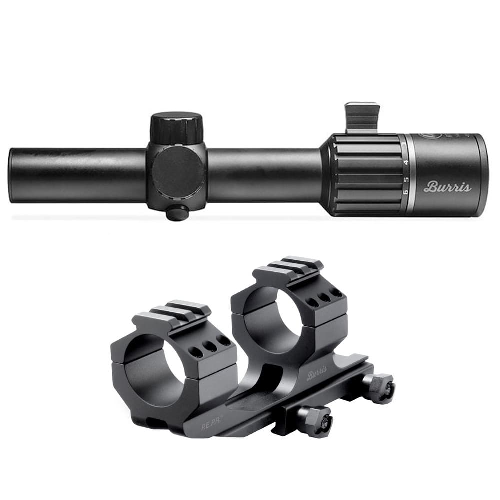 Burris RT-6 1-6x24mm Rifle Scope & Burris AR-P.E.P.R. 30mm Scope Mount