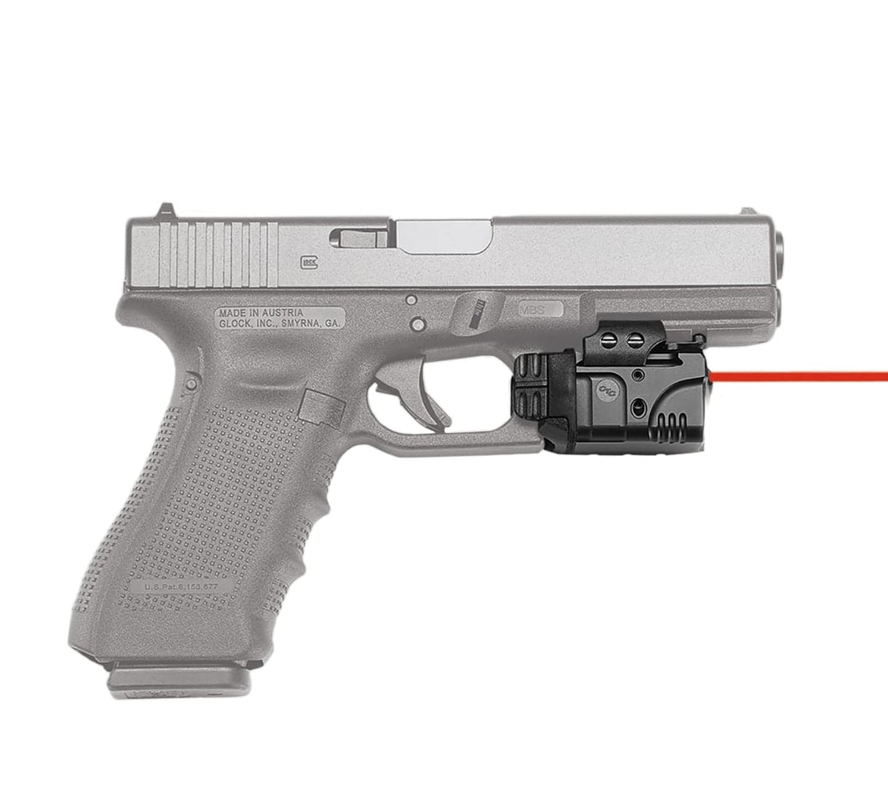 Crimson Trace Rail Master Pro Universal Red Laser Sight & Tactical Light - CMR-205