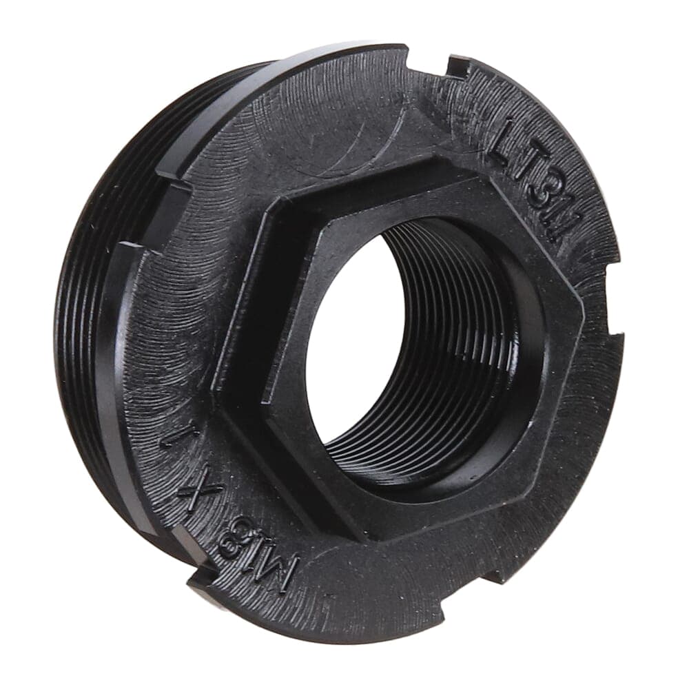 Dead Air Hub Direct Thread Mount M18x1 Fits Sierra 5, Black
