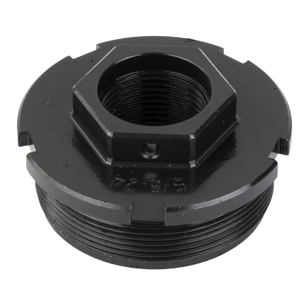 Dead Air Hub Direct Thread Mount 5/8-24 Fits Sierra 5, Black